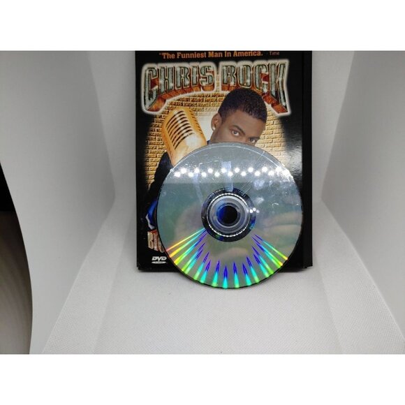 Chris Rock Bigger and Blacker DVD Show NR 1999 Comedy Good condition Tested - Picture 5 of 6
